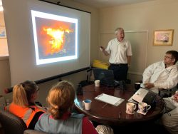 Anglo Adhesives Fire Safety Training Daniel Horton Jo Parker Ian Copstick