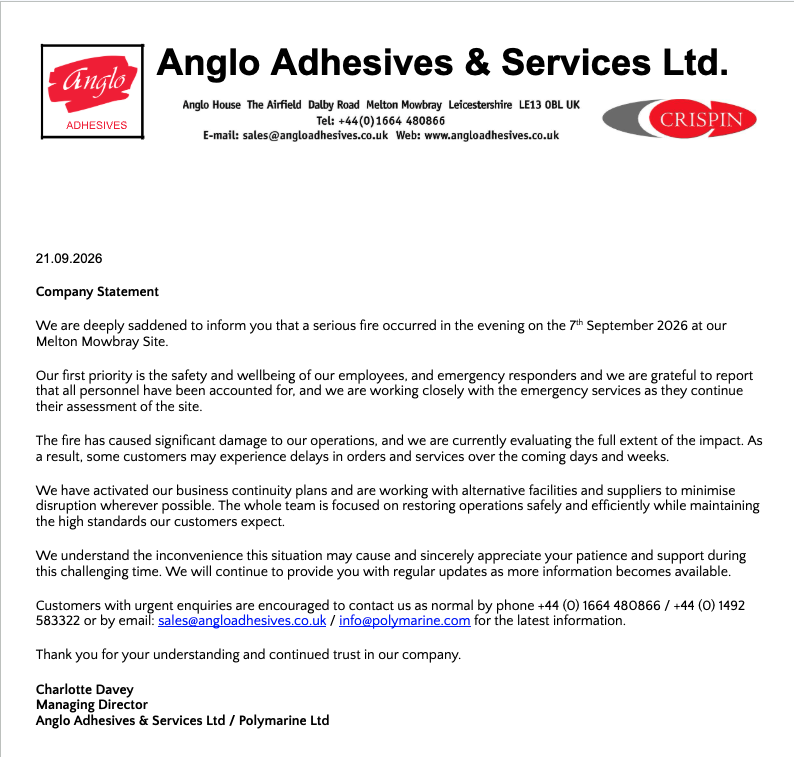 Company Statement